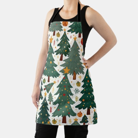Uniek kerstboom schort (Insitu)