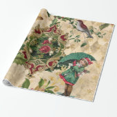 uniek kerstcadeaupapier cadeaupapier (Uitgerold)