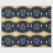 Uniek kerstcadeaupapier cadeaupapier (Vlak)