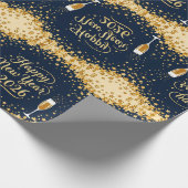 Uniek kerstcadeaupapier cadeaupapier (Hoek)
