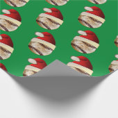 Uniek kersthonkbalkvullingspapier met gevimpelde t cadeaupapier (Hoek)