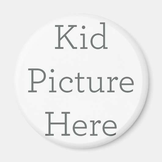 Standaard, 5,7 cm Cirkel Magneet (Voorkant)