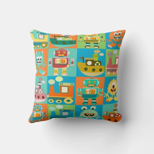 Uniek kinder lijst kussen (Achterkant)