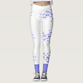Uniek Kleurrijk Driehoekpatroon & Citaten Leggings