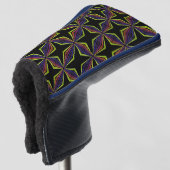 Uniek koel patroon golfheadcover (3/4 voorkant)