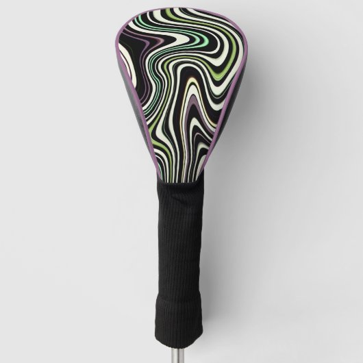 Uniek koel patroon golfheadcover (Voorkant)