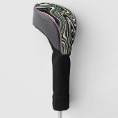 Uniek koel patroon golfheadcover (Schuin)