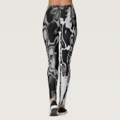 Uniek koel patroon leggings (Achterkant)