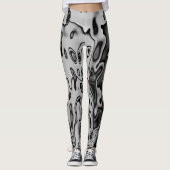 Uniek koel patroon leggings (Voorkant)