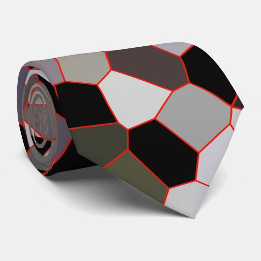Uniek koel patroon stropdas (Opgerold)