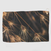 Uniek kort barstend wild gras golfhanddoek (Horizontaal)