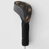 Uniek kort barstend wild gras golfheadcover (Schuin)