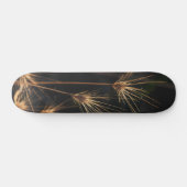 Uniek kort barstend wild gras persoonlijk skateboard (Horizontaal)