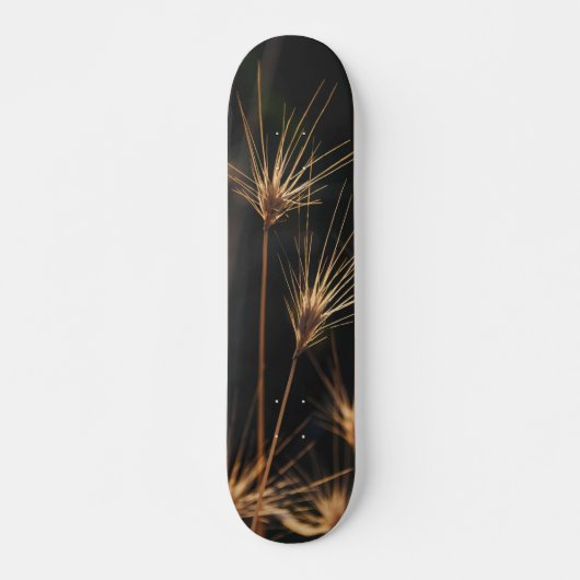 Uniek kort barstend wild gras persoonlijk skateboard (Voorkant)