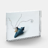 Uniek kortstondig gedicht hedendaagse kunst modern fotoblokken (Links)