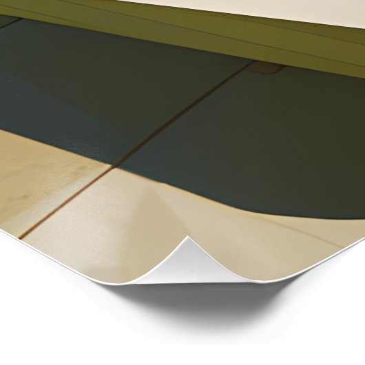 Uniek kunstontwerp perfect poster (Hoek)