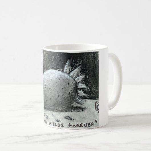 Uniek kunstwerk dat herinneringen oproept koffiemok (Voorkant rechts)