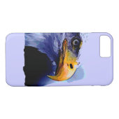 Uniek kunstwerk Eagle Eye iPhone 7 Hoesje (Achterkant (Horizontaal))