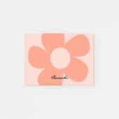 Uniek Leuk Schattige Roze Y2k Bloem Aangepast Post-it® Notes (Voorkant)