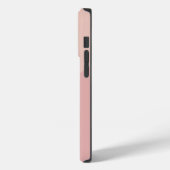 Uniek  lichtroze geometrisch patroon Case-Mate iPhone case (Achterkant / Links)