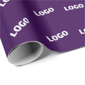 Uniek logo of een geüpload patroon met afbeelding cadeaupapier (Rol Hoek)