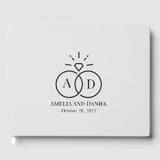 Uniek Logo Wedding Gastenboek