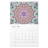 uniek Mandala ontwerp Kalender (Jan 2027)