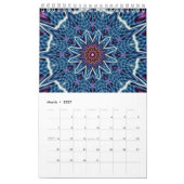 uniek Mandala ontwerp Kalender (Mar 2027)