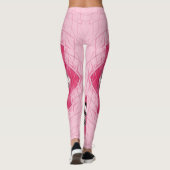 Uniek Mandala ontwerp Leggings (Achterkant)