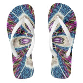 uniek Mandala ontwerp Teenslippers (Voetbed)