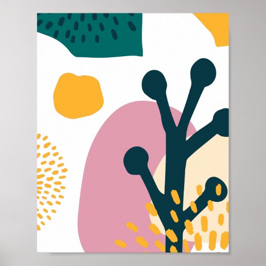 Uniek minimalistisch ontwerp poster (Voorkant)