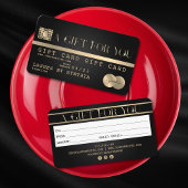 Uniek Modern Credit Kaart Gift Kaart Certificaat