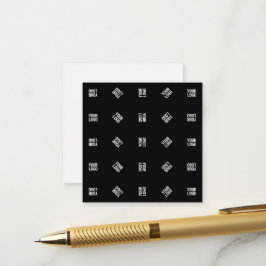 Uniek modern logo-patroon sjabloon | Zwart