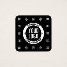 Uniek modern logo-patroon sjabloon | Zwart
