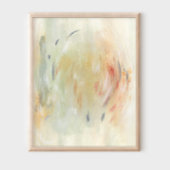 Uniek modern minimalistisch abstract kunst Poster