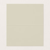 Uniek modern professioneel design visitekaartje (Binnenkant ongevouwen)