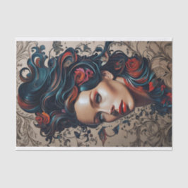 Uniek Modern Vrouwen Decoupage Tissue Paper Tissuepapier