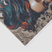 Uniek Modern Vrouwen Decoupage Tissue Paper Tissuepapier (Detail)