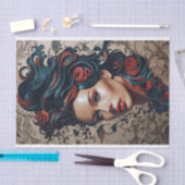 Uniek Modern Vrouwen Decoupage Tissue Paper Tissuepapier (Craft)