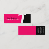 Uniek monogram : Mini-Visitekaartjes Mini Visitekaartje (Voorkant / Achterkant)