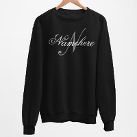 Uniek monogram voor speciale zwart-witnamen