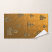 Uniek, mooi, kleurrijk, geschilderd patroon een gr bad handdoek (Handdoek)