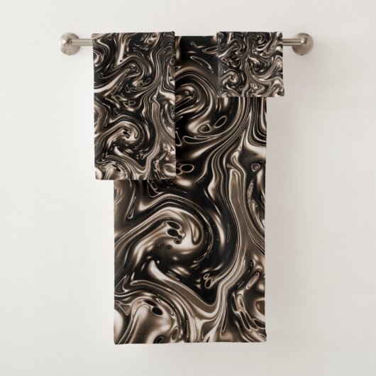 Uniek, mooi, kleurrijk, geschilderd patroon een gr bad handdoek (Insitu)