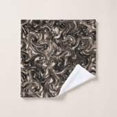 Uniek, mooi, kleurrijk, geschilderd patroon een gr bad handdoek (Wasdoekje)