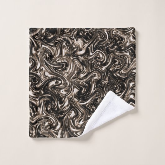 Uniek, mooi, kleurrijk, geschilderd patroon een gr bad handdoek (Wasdoekje)