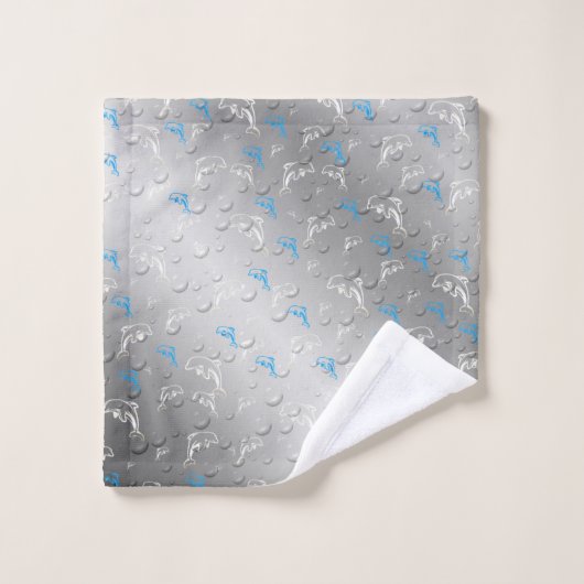 Uniek, mooi, kleurrijk, geschilderd patroon een gr bad handdoek (Wasdoekje)