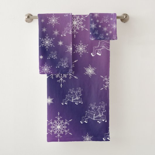 Uniek, mooi, kleurrijk, geschilderd patroon een gr bad handdoek (Insitu)