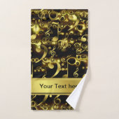 Uniek, mooi, kleurrijk, geschilderd patroon een gr bad handdoek (Handdoek)