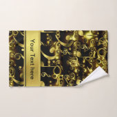 Uniek, mooi, kleurrijk, geschilderd patroon een gr bad handdoek (Handdoek)