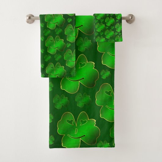 Uniek, mooi, kleurrijk, geschilderd patroon een gr bad handdoek (Insitu)